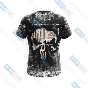 The Punisher New Version Unisex 3D T-shirt   