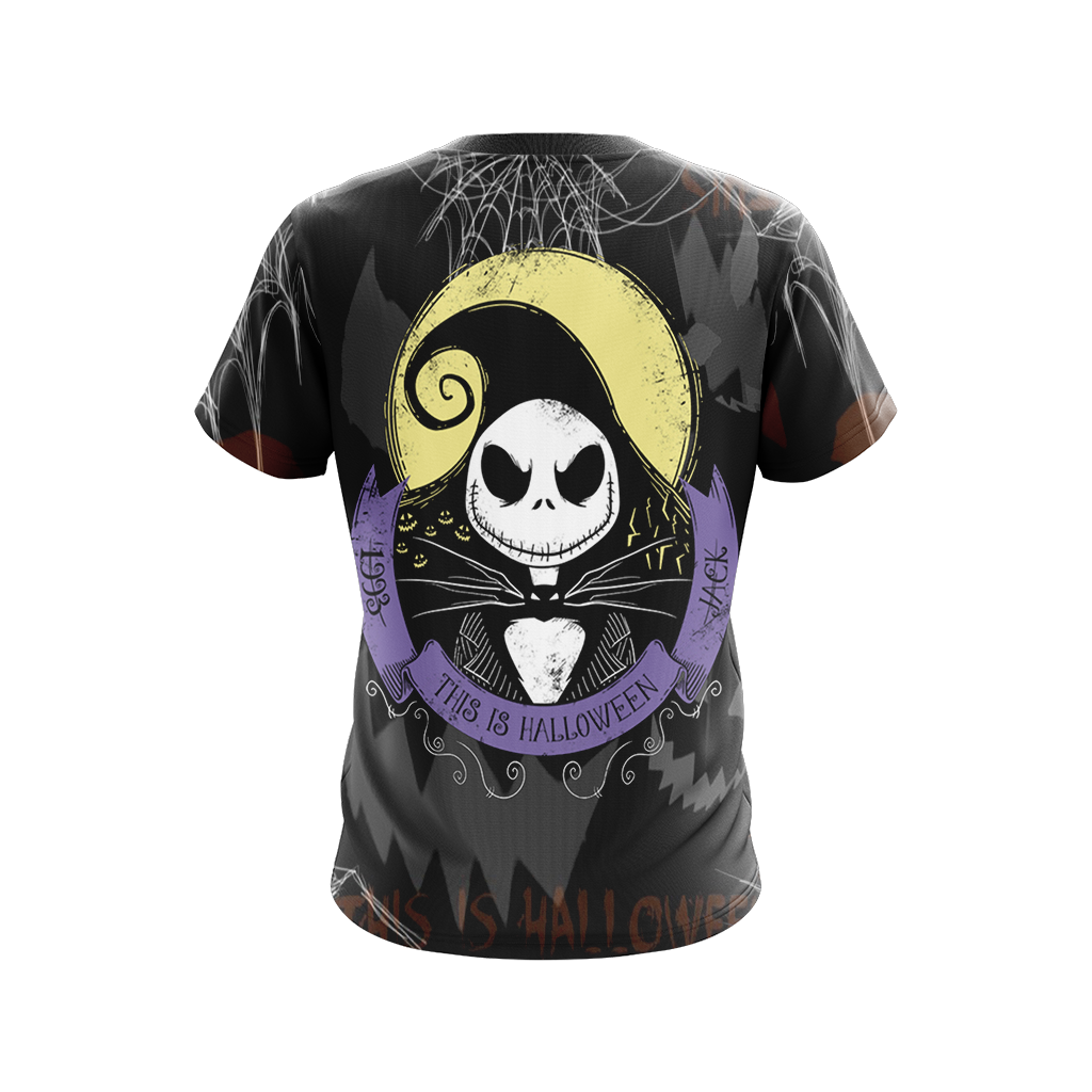 Nightmare Before Christmas - Jack Skellington Unisex 3D T-shirt   