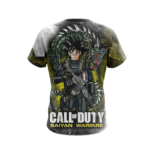 Call of Duty Game - Goku Unisex 3D T-shirt   