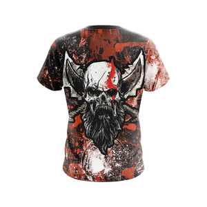 God Of War - Kratos New Version 2020 Unisex 3D T-shirt   