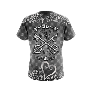 Kingdom Hearts - Keyblade Unisex 3D T-shirt   