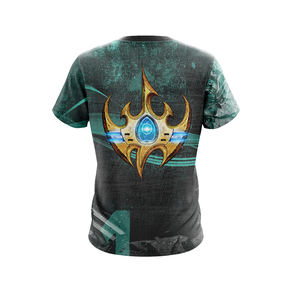 Starcraft - Protoss Unisex 3D T-shirt   