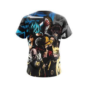 Heroes crossover Unisex 3D T-shirt   