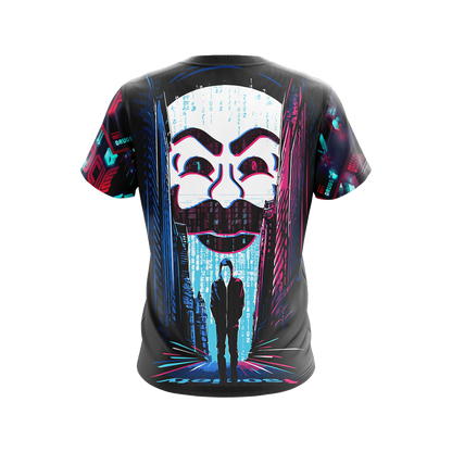 Mr Robot Unisex 3D T-shirt   