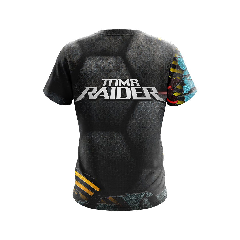 Tomb Raider Legend - Column symbols Unisex 3D T-shirt   