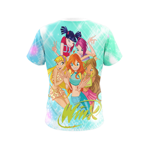 Winx Club Unisex 3D T-shirt   