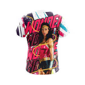 Wonder Woman New Unisex 3D T-shirt   