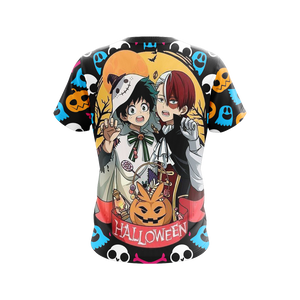 My Hero Academia - Deku and Todoroki Halloween Unisex 3D T-shirt   