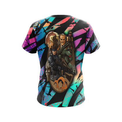 Metal Gear New Version Unisex 3D T-shirt   