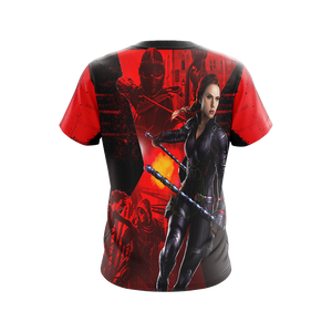 Black Widow 2020 New Unisex 3D T-shirt   