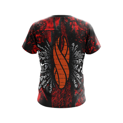 Dead Space - Red Marker New Version Unisex 3D T-shirt   