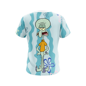 SpongeBob SquarePants - Squidward Unisex 3D T-shirt   