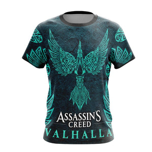Assassin's Creed Valhalla Unisex 3D T-shirt Zip Hoodie Pullover Hoodie   