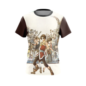 Suikoden Unisex 3D T-shirt   