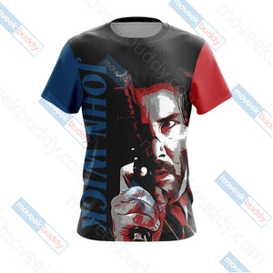 John Wick New Style Unisex 3D T-shirt   