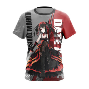 Date A Live - Kurumi Tokisaki 3D T-shirt   