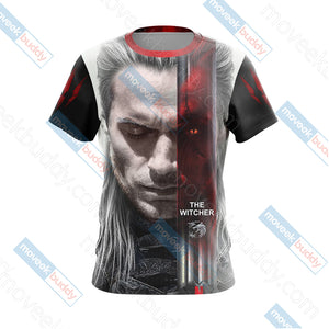 The Witcher Wild Hunt New Look Unisex 3D T-shirt   