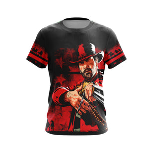 Red Dead Redemption 2 New Version Unisex 3D T-shirt   