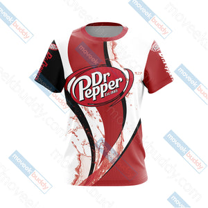 Dr.Pepper Unisex 3D T-shirt   