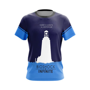 BioShock Infinite There's Always A Lighthouse New Unisex 3D T-shirt   