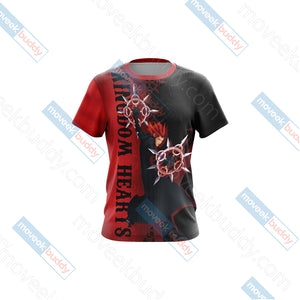 Kingdom Hearts II - Axel Unisex 3D T-shirt   