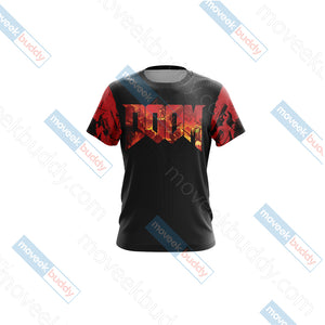 Doom New Look Unisex 3D T-shirt   