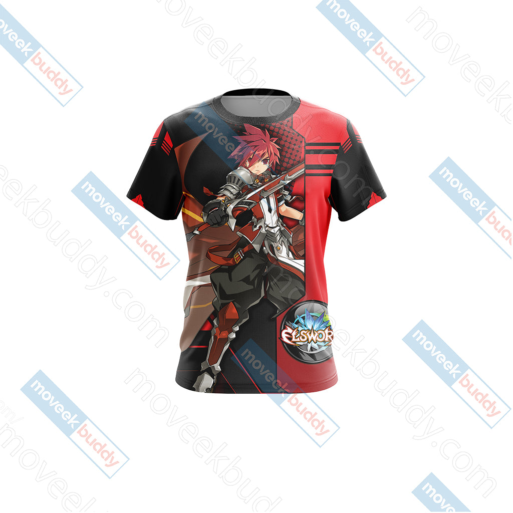 Elsword - Lord Knight New Unisex 3D T-shirt   