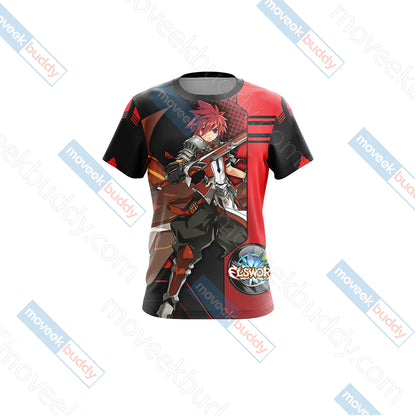 Elsword - Lord Knight New Unisex 3D T-shirt   