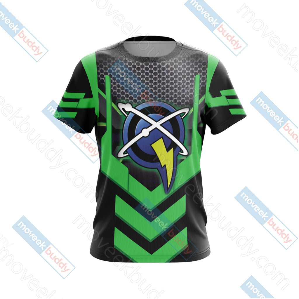 Captain Qwark Symbol Unisex 3D T-shirt   