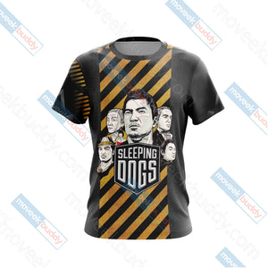 Sleeping Dogs (video game) Unisex 3D T-shirt   