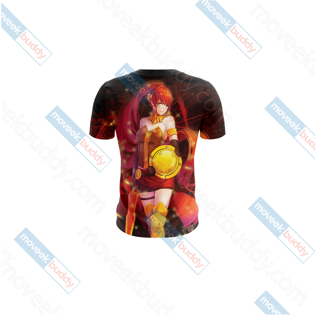RWBY Pyrrha Nikos Unisex 3D T-shirt   