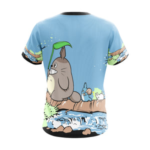 Totoro Unisex 3D T-shirt   