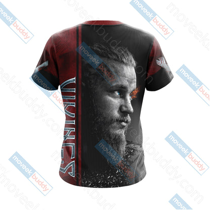Vikings New Look Unisex 3D T-shirt   