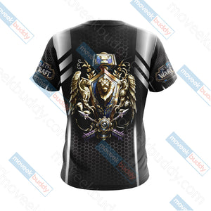 World Of Warcraft - For the Alliance New Look Unisex 3D T-shirt   