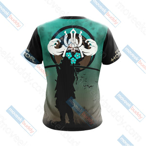 Samurai Unisex 3D T-shirt   