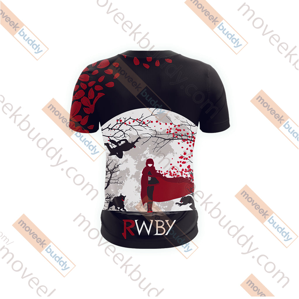 Team RWBY Ruby Rose Unisex 3D T-shirt   
