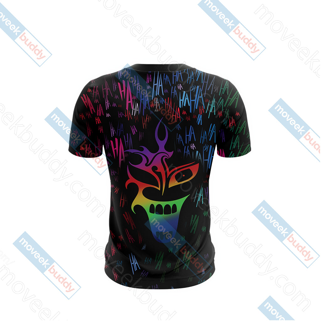 Joker Mouth Unisex 3D T-shirt   