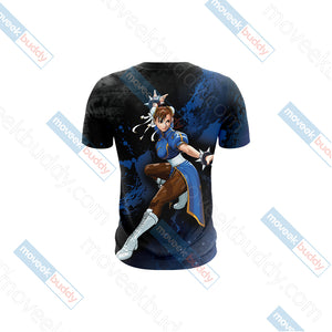 Street Fighter - Chun Li Unisex 3D T-shirt   