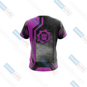 Transformers - Decepticon New Unisex 3D T-shirt   