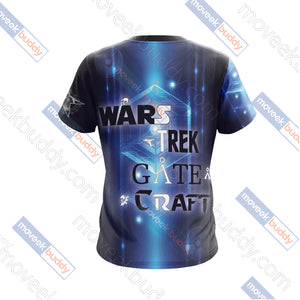 Geek All Stars Unisex 3D T-shirt   