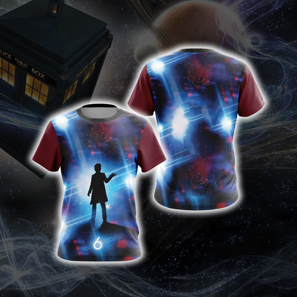 Doctor Who - Sixth Doctor Unisex 3D T-shirt US/EU S (ASIAN L)  
