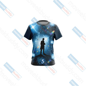 Doctor Who - Fifth Doctor New Unisex 3D T-shirt   