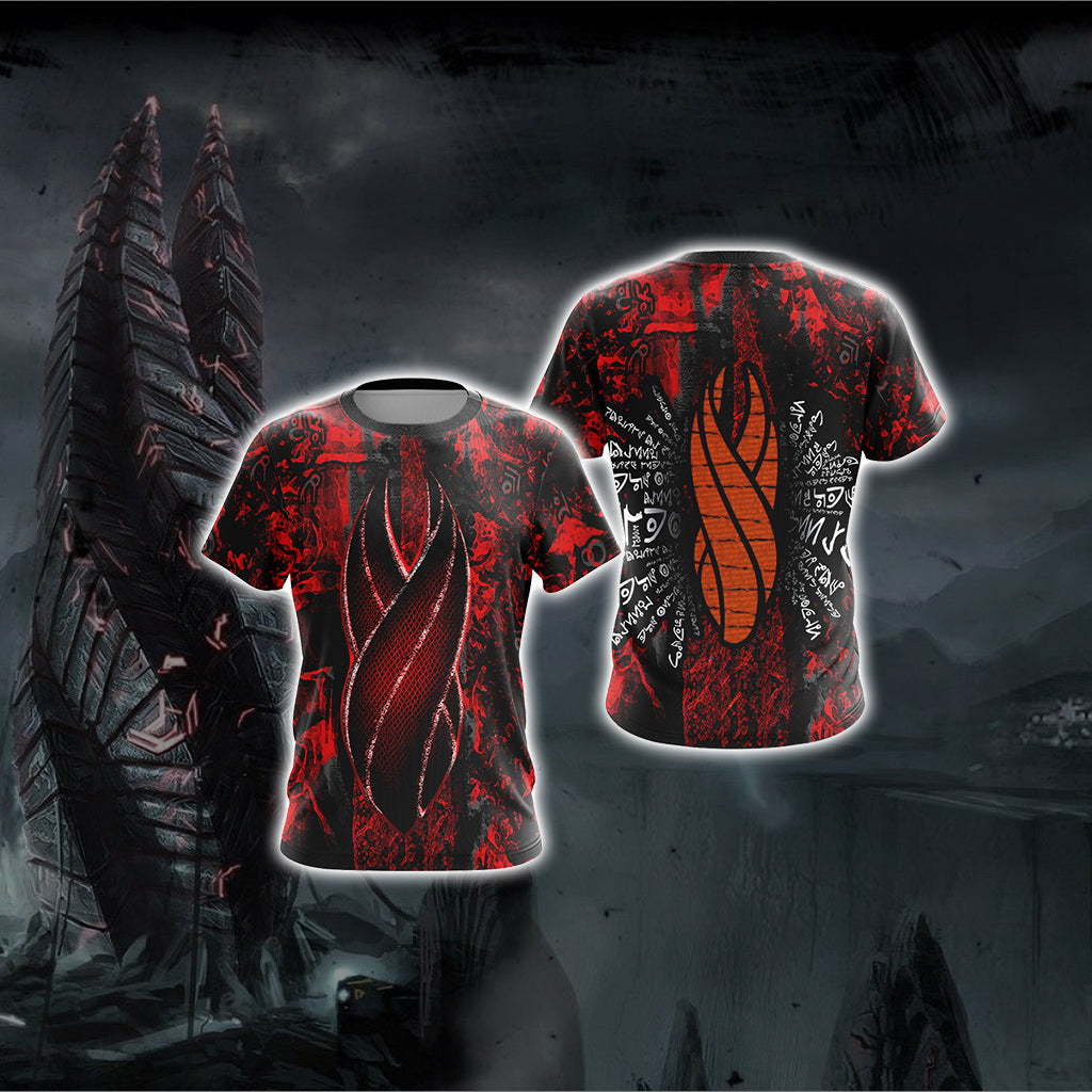 Dead Space - Red Marker New Version Unisex 3D T-shirt   