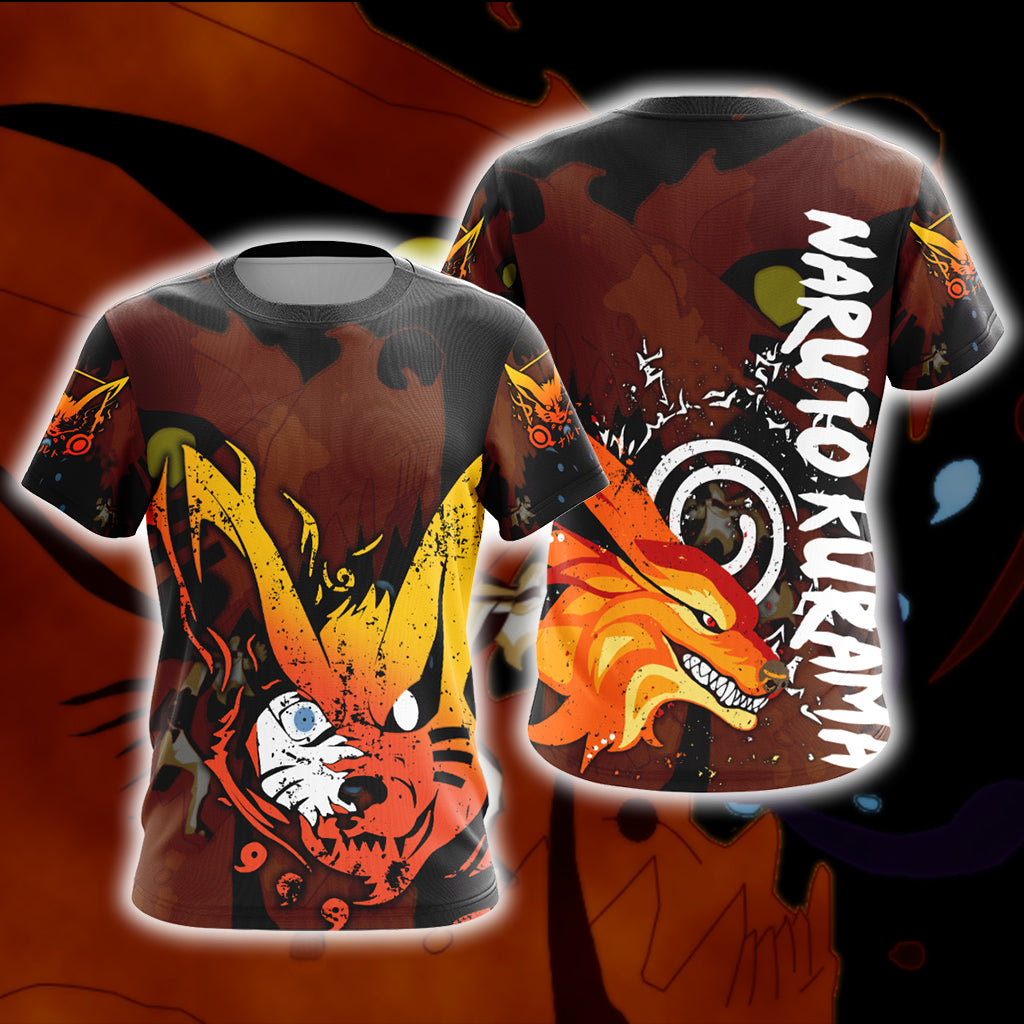 Naruto - Kurama Unisex 3D T-shirt US/EU S (ASIAN L)  