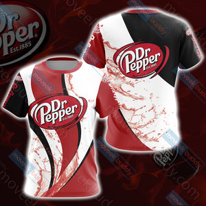 Dr.Pepper Unisex 3D T-shirt   