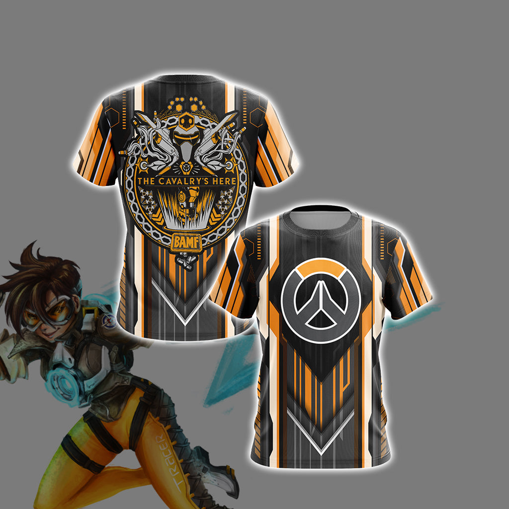 Overwatch - The Cavalry's Here Unisex 3D T-shirt US/EU S (ASIAN L)  