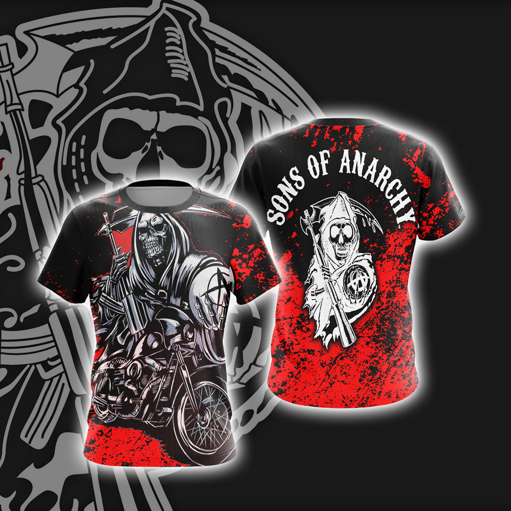 Sons of Anarchy Unisex 3D T-shirt   