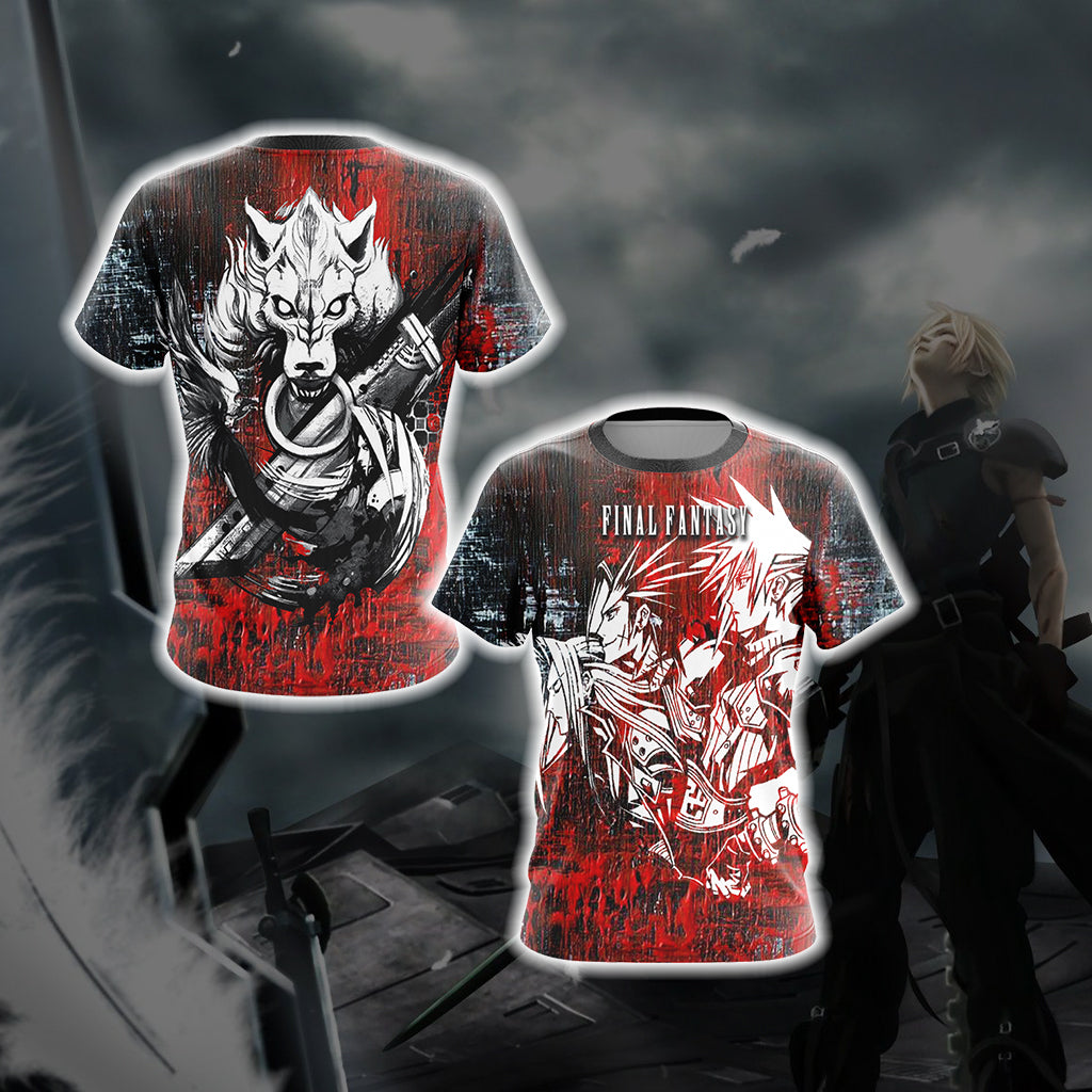 Final Fantasy 7 New Unisex 3D T-shirt   
