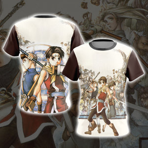 Suikoden Unisex 3D T-shirt   