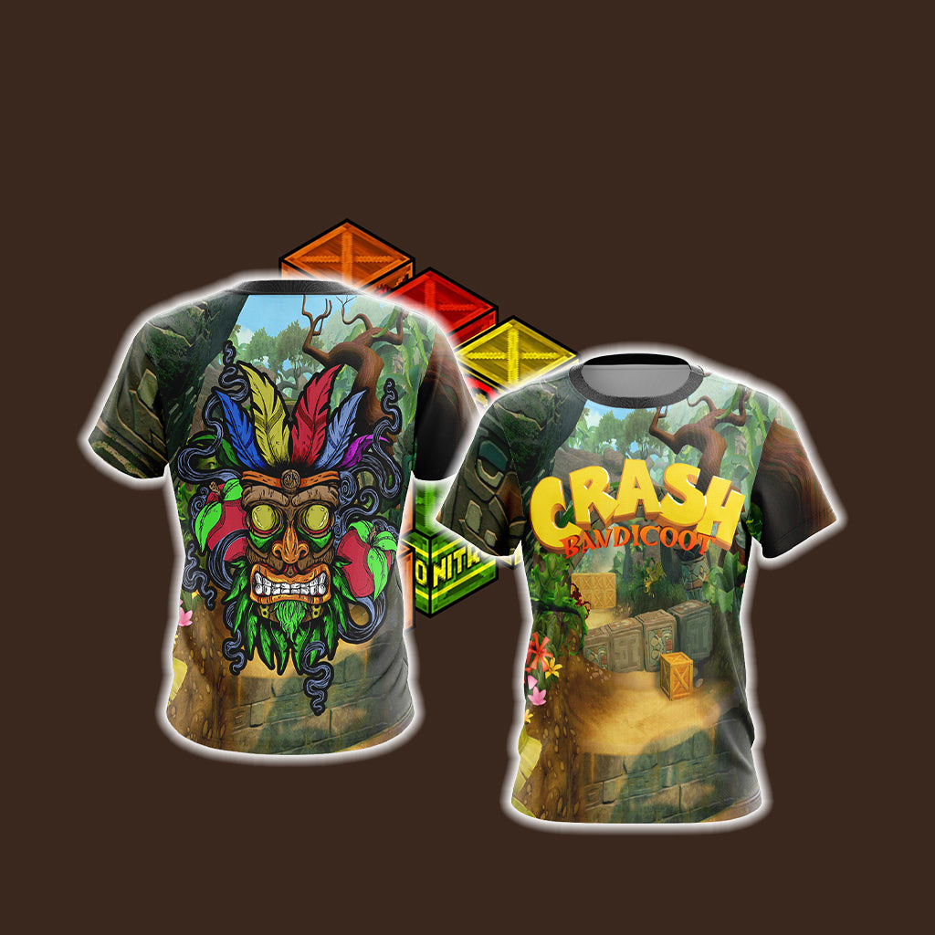 Crash Bandicoot New Style Unisex 3D T-shirt   